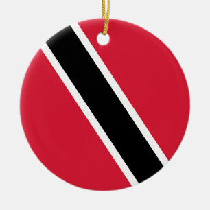 Ornamento De Cerâmica Bandeira de Trinidad e Tobago