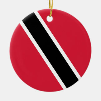 Ornamento De Cerâmica Bandeira de Trinidad e Tobago