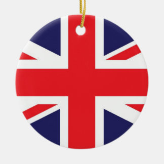 Ornamento De Cerâmica Bandeira de Union Jack Reino Unido