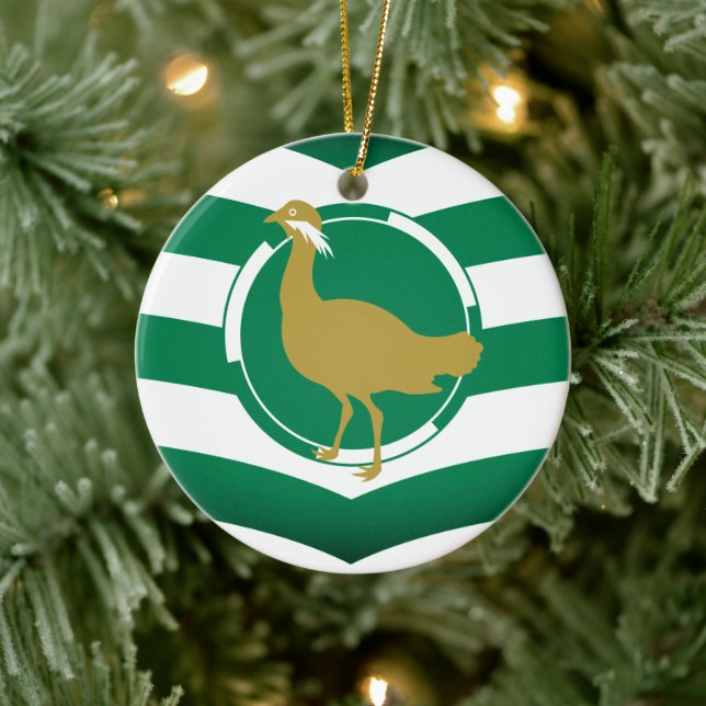 Ornamento De Cerâmica Bandeira de Wiltshire - ENGLAND (Árvore)