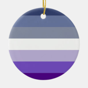 Ornamento De Cerâmica Bandeira do Orgulho Lésbico Butch