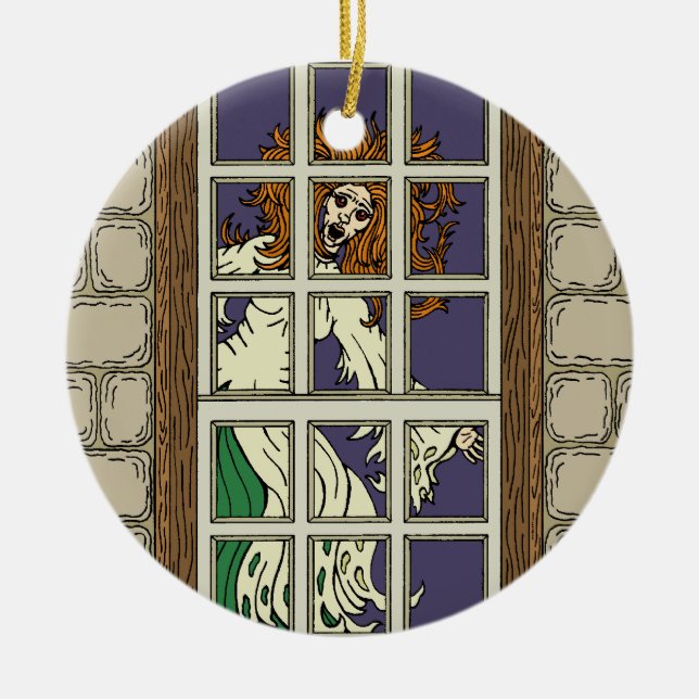 Ornamento De Cerâmica Banshee (Frente)