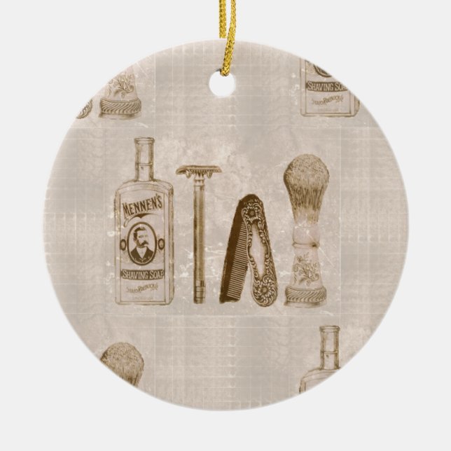 Ornamento De Cerâmica barba (Frente)