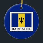 Ornamento De Cerâmica Barbados<br><div class="desc">Barbados</div>