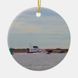 Ornamento De Cerâmica Barco Piloto de Harwich Haven