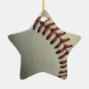 Ornamento De Cerâmica Baseball