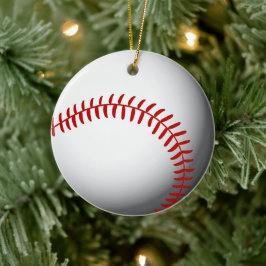 Ornamento De Cerâmica Baseball Personalizado