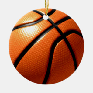 Ornamento De Cerâmica Basquete