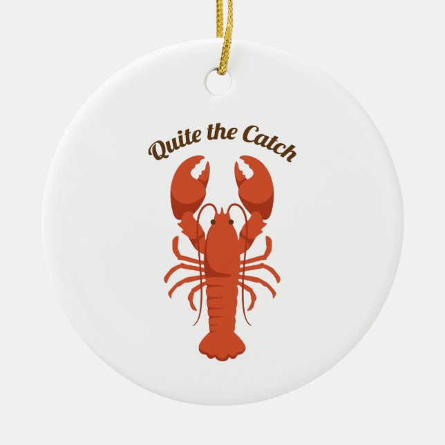 Ornamento De Cerâmica Bastante Captura (Frente)