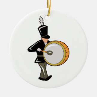 Ornamento De Cerâmica baterista baixo abstract.png preto de marcha