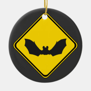 Ornamento De Cerâmica Bats Xing!