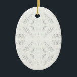 Ornamento De Cerâmica BATTENBURG LACE Cerâmica Oval Ornament<br><div class="desc">O design neste ornamento oval cerâmico BATTENBURG LACE é um detalhe cortado de um dos meus desenhos originais de lápis coloridos, digitalmente multiplicado. A arte está de ambos os lados. * Ornamentos não são apenas para a árvore. Segure isso de uma maçaneta ou de outro lugar para uma decoração diária....</div>