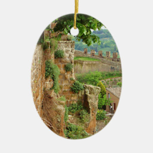 Ornamento De Cerâmica Battlement de Orvieto
