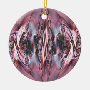 Ornamento De Cerâmica Baubles estilizados