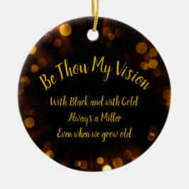 Ornamento De Cerâmica Be Thou My Vision Ceramic Ornament