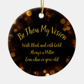 Ornamento De Cerâmica Be Thou My Vision Ceramic Ornament