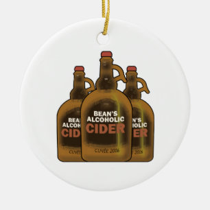 Ornamento De Cerâmica Bean Cider