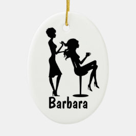 Ornamento De Cerâmica Beauticista Personalizado