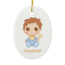 Bebê-Boy Blue Jumpcase, nome personalizado e foto