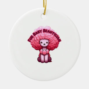 Ornamento De Cerâmica Bebê-Peles Boneco Presente Para O Groomer