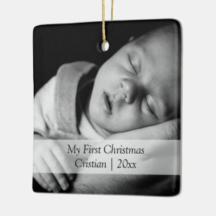 Ornamento De Cerâmica Bebês de Modelo de Fotografia Personalizadas Prime