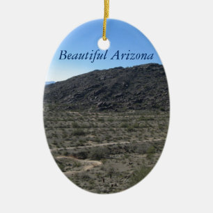 Ornamento De Cerâmica Beleza do deserto da arizona