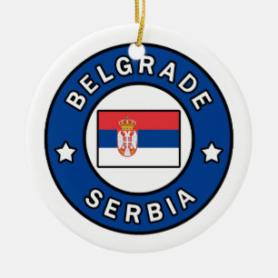 Ornamento De Cerâmica Belgrado Sérvia
