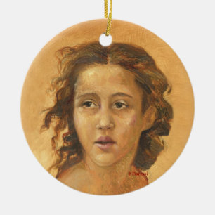 Ornamento De Cerâmica "Belle "