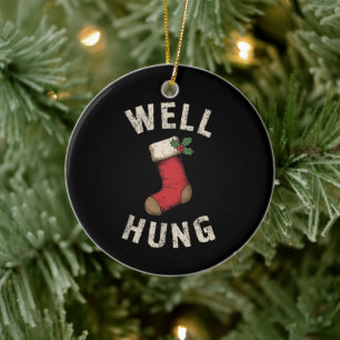 Ornamento De Cerâmica Bem Hung Dirty Christmas Stocks Gift