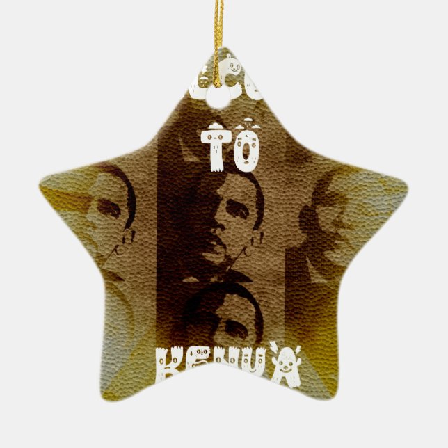 Ornamento De Cerâmica Bem-vindo ao Quênia (Frente)