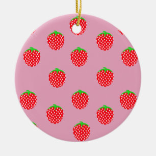 Ornamento De Cerâmica Berry Beauigh Summer