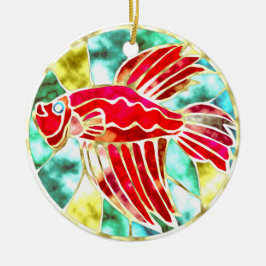 Ornamento De Cerâmica Betta Bliss