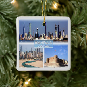 Ornamento De Cerâmica BH012 BAHRAIN, Manama, Arad Fort, Ásia,