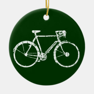 Ornamento De Cerâmica bicicleta, bicicleta; biking/ciclismo