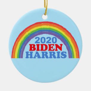 Ornamento De Cerâmica Biden Harris Natal 2020