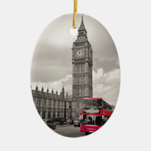 Ornamento De Cerâmica Big Ben Londres