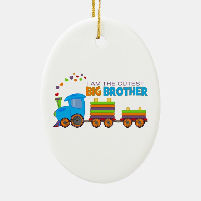 Ornamento De Cerâmica Big Brother - Comboio (Verso)