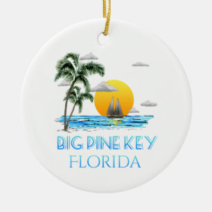 Ornamento De Cerâmica Big Pine Key Florida Keys