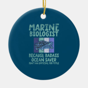 Ornamento De Cerâmica Biologia Marinha