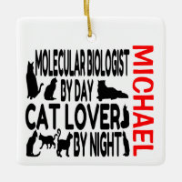 Biólogo Molecular Ama Gatos PERSONALIZADOS