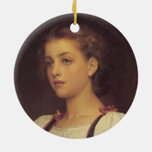 Ornamento De Cerâmica Biondina (por Frederic Leighton) (Traseira)