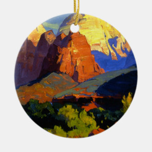 Ornamento De Cerâmica Bischoff - Zion Park