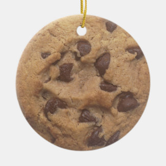 Ornamento De Cerâmica Biscoito de chocolate