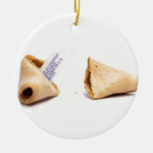 Ornamento De Cerâmica biscoitos de fortuna