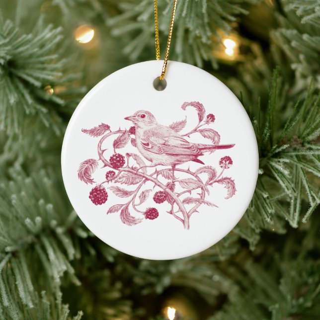 Ornamento De Cerâmica Blackberry Harvest - (Árvore)