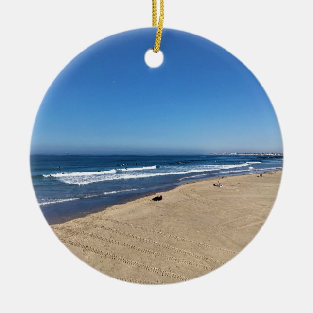 Ornamento De Cerâmica Blackies, Newport Beach, Califórnia (Frente)