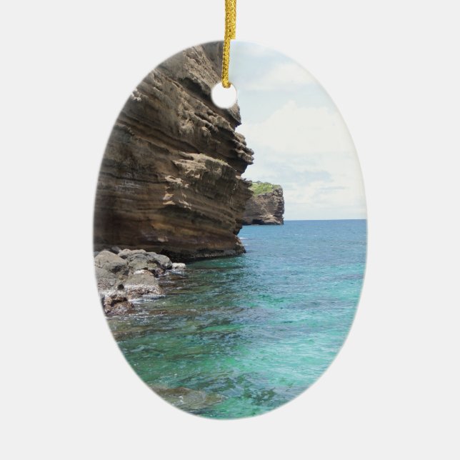 Ornamento De Cerâmica Blefes em Grenada (Frente)