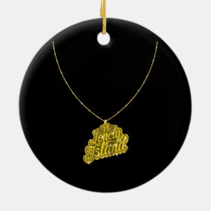 Ornamento De Cerâmica Bling pequeno