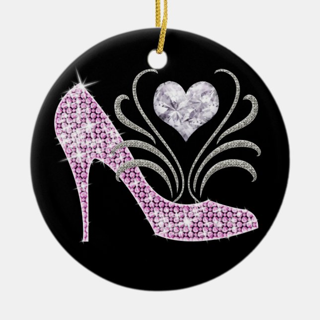 Ornamento De Cerâmica Bling - SRF (Frente)