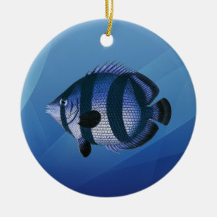 Ornamento De Cerâmica Bluegill Sunfish